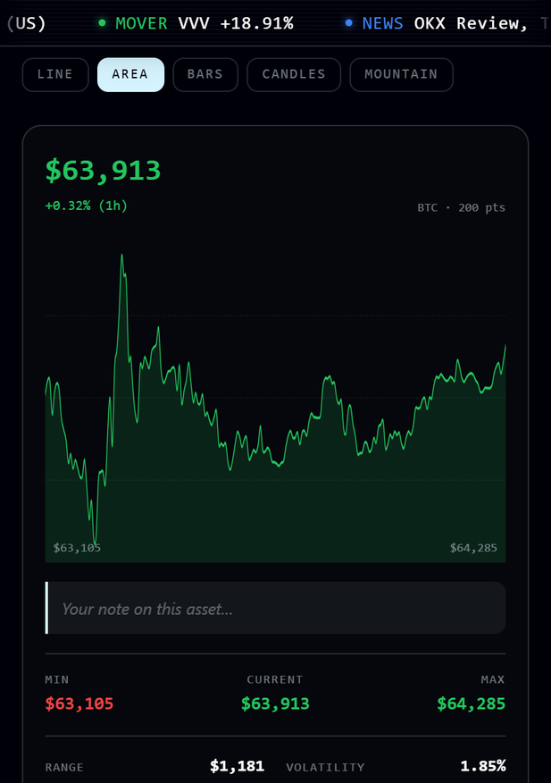 Kore Terminal mobile app